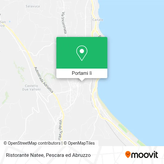 Mappa Ristorante Natee