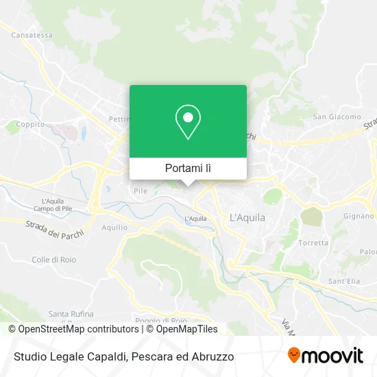Mappa Studio Legale Capaldi