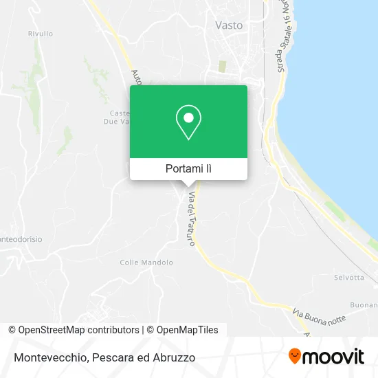 Mappa Montevecchio