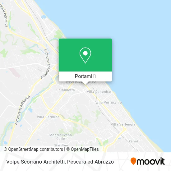 Mappa Volpe Scorrano Architetti