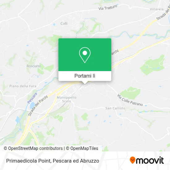 Mappa Primaedicola Point