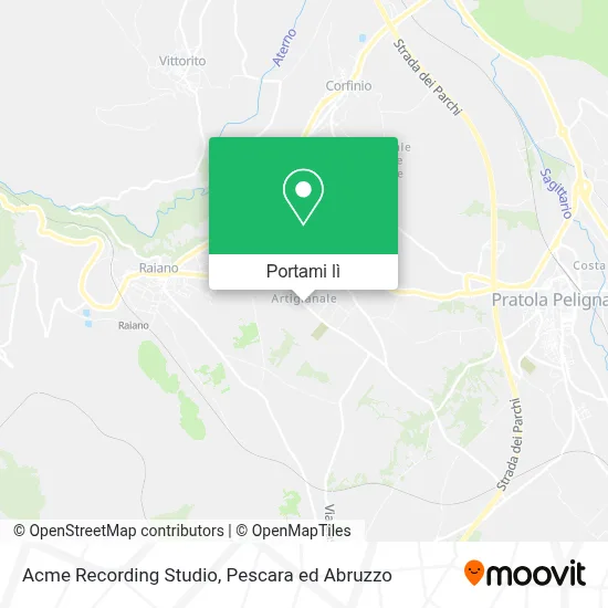 Mappa Acme Recording Studio