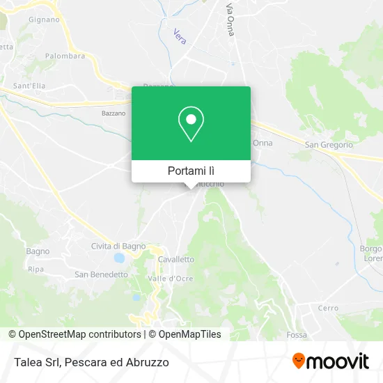 Mappa Talea Srl