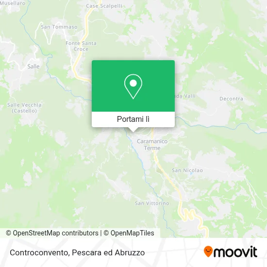 Mappa Controconvento
