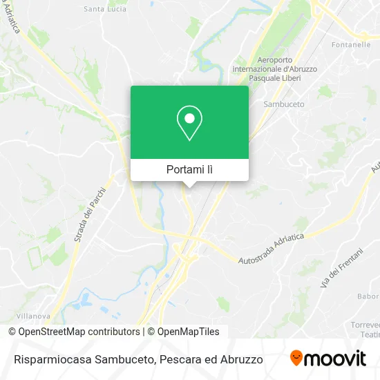 Mappa Risparmiocasa Sambuceto