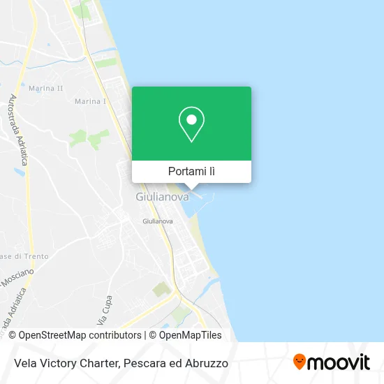 Mappa Vela Victory Charter