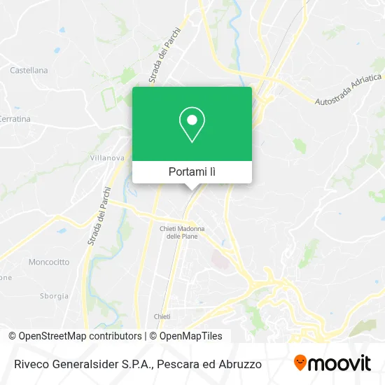 Mappa Riveco Generalsider S.P.A.
