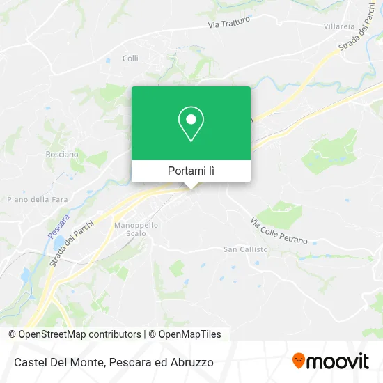 Mappa Castel Del Monte