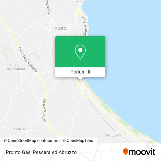 Mappa Pronto Gas