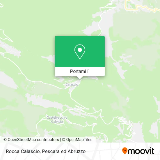 Mappa Rocca Calascio