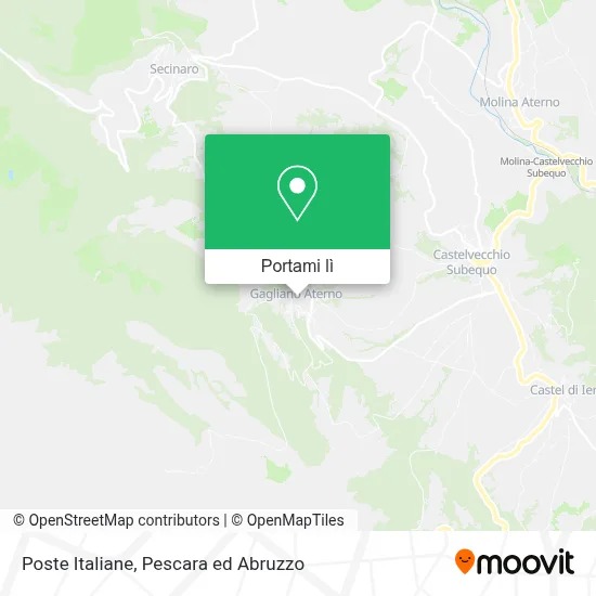 Mappa Poste Italiane