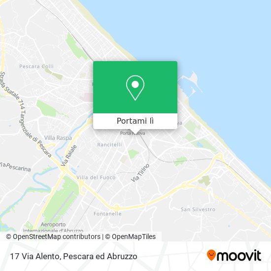 Mappa 17 Via Alento