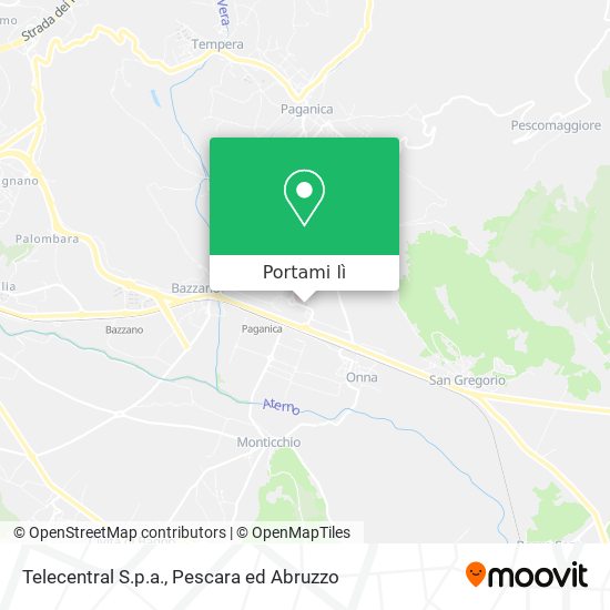 Mappa Telecentral S.p.a.