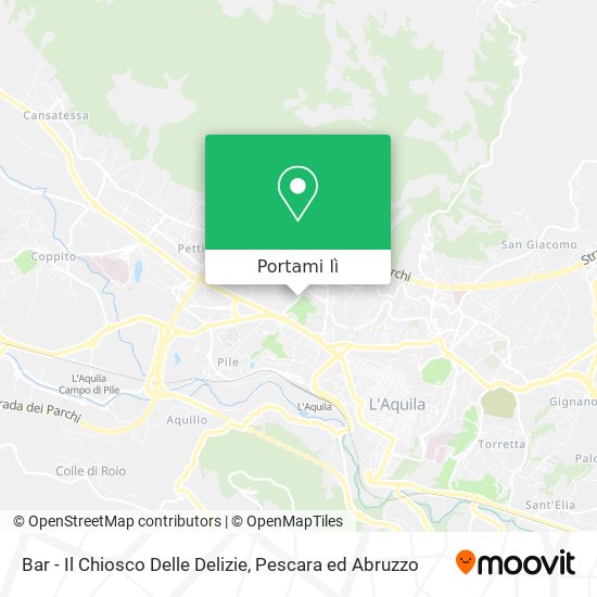 Mappa Bar - Il Chiosco Delle Delizie