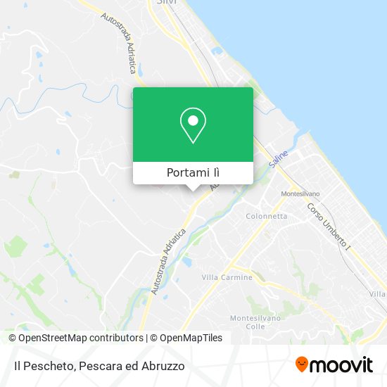 Mappa Il Pescheto