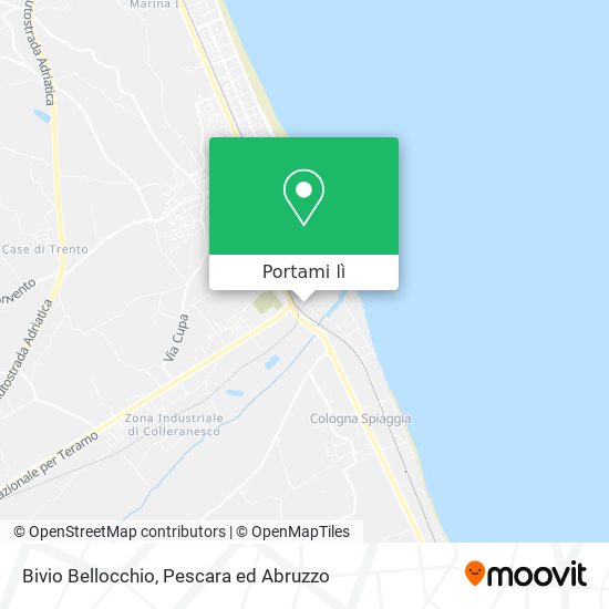 Mappa Bivio Bellocchio
