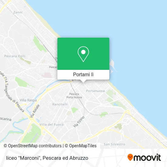 Mappa liceo "Marconi"