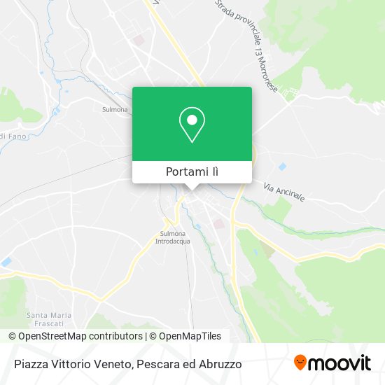 Mappa Piazza Vittorio Veneto
