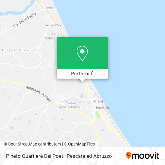 Mappa Pineto Quartiere Dei Poeti
