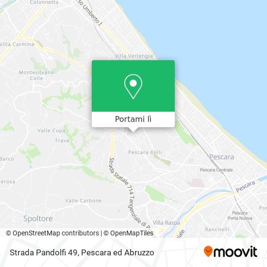 Mappa Strada Pandolfi  49