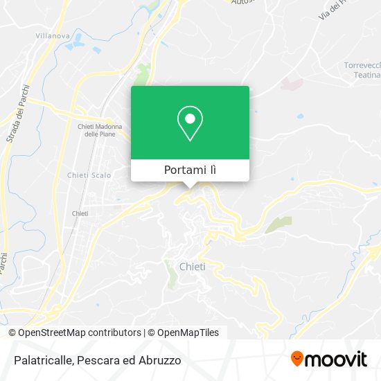 Mappa Palatricalle