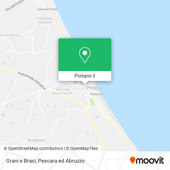 Mappa Grani e Braci