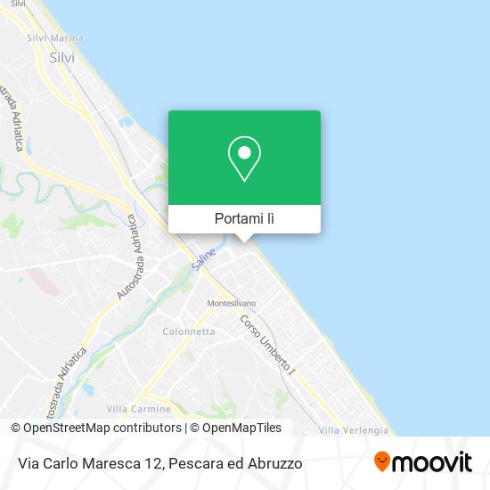 Mappa Via Carlo Maresca  12