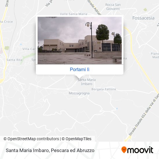 Mappa Santa Maria Imbaro