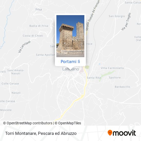 Mappa Torri Montanare