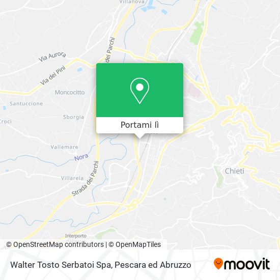 Mappa Walter Tosto Serbatoi Spa
