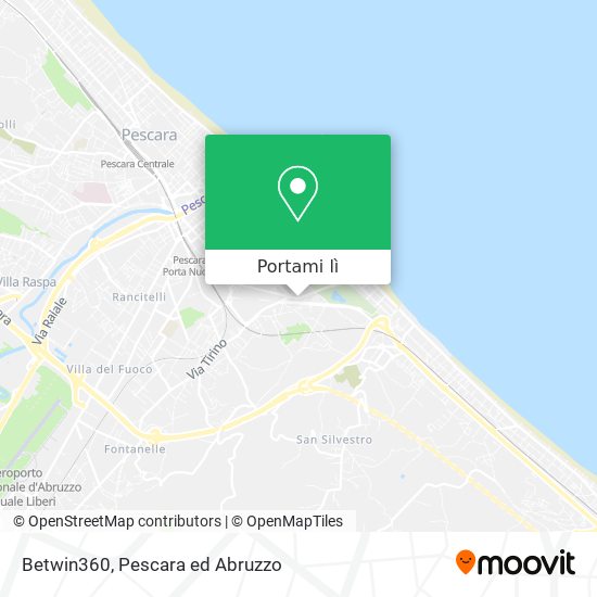 Mappa Betwin360