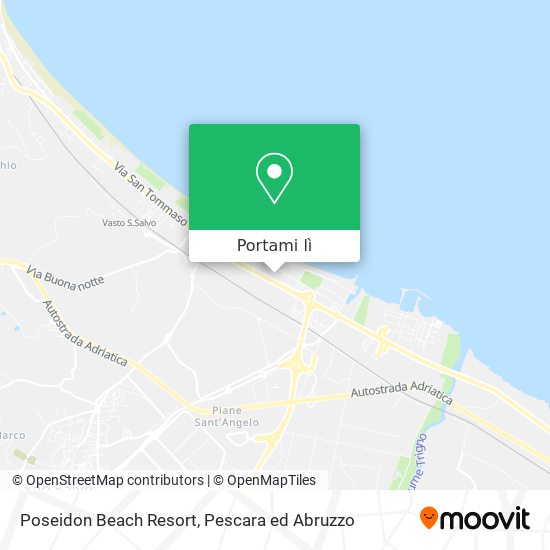 Mappa Poseidon Beach Resort