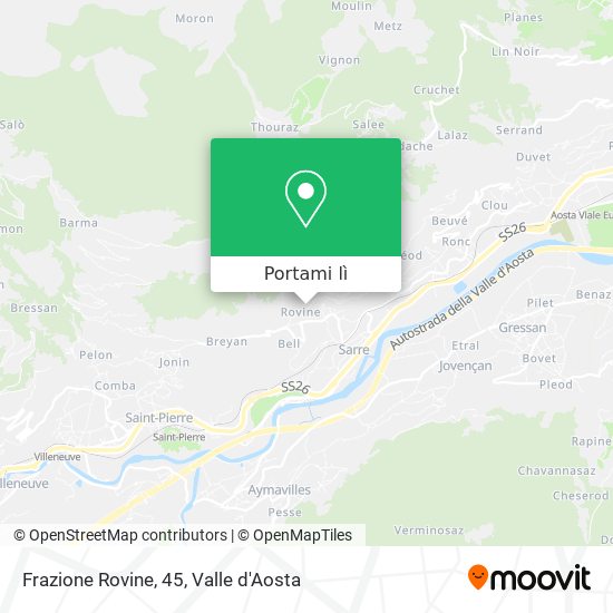 Mappa Frazione Rovine, 45