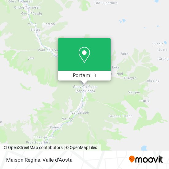 Mappa Maison Regina