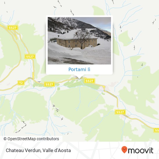 Mappa Chateau Verdun