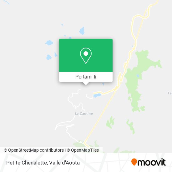 Mappa Petite Chenalette