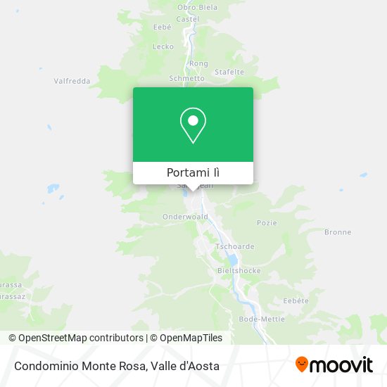 Mappa Condominio Monte Rosa