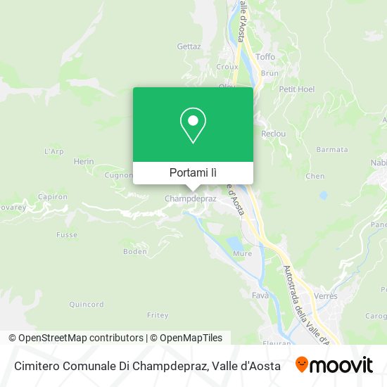 Mappa Cimitero Comunale Di Champdepraz