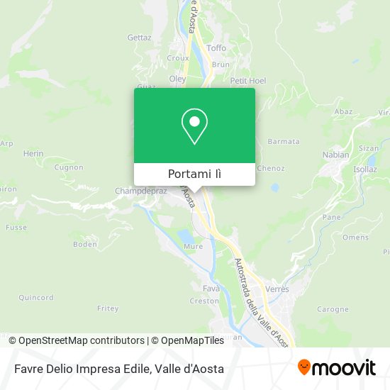 Mappa Favre Delio Impresa Edile