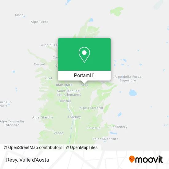 Mappa Résy