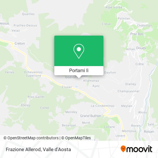 Mappa Frazione Allerod