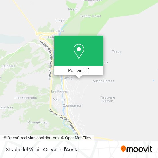 Mappa Strada del Villair, 45