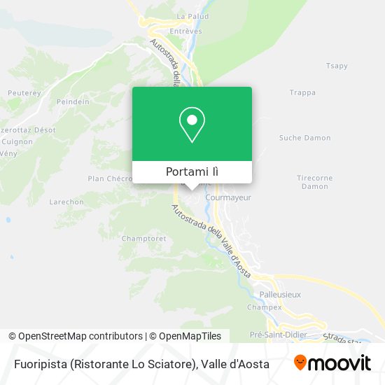 Mappa Fuoripista (Ristorante Lo Sciatore)