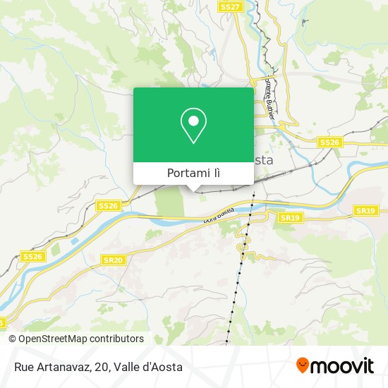 Mappa Rue Artanavaz, 20