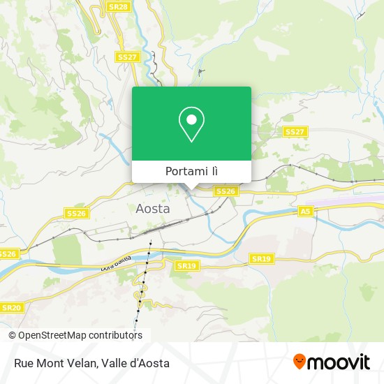 Mappa Rue Mont Velan