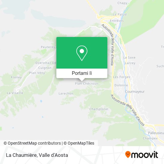 Mappa La Chaumière