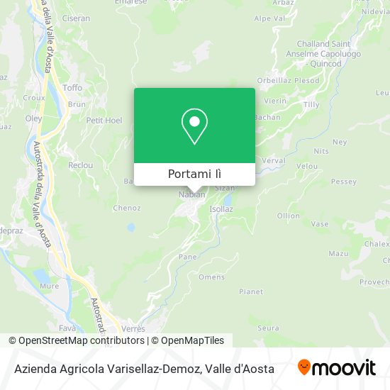 Mappa Azienda Agricola Varisellaz-Demoz
