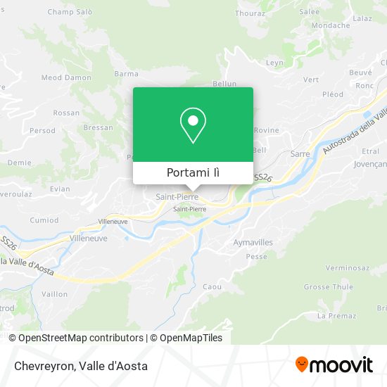 Mappa Chevreyron