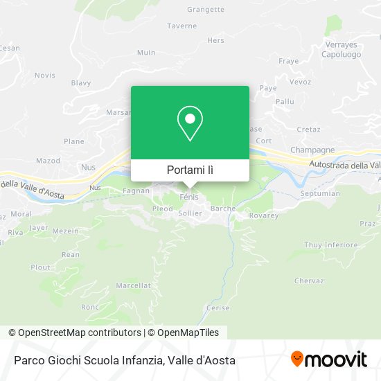 Mappa Parco Giochi Scuola Infanzia