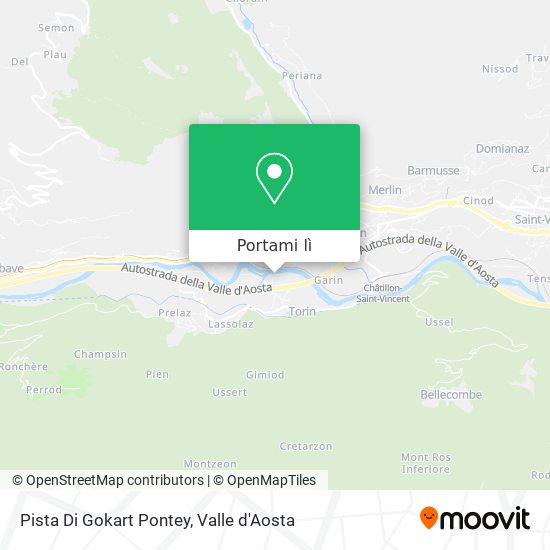 Mappa Pista Di Gokart Pontey